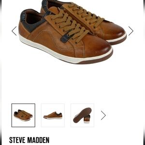 Steve Madden leather sneakers